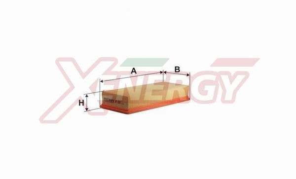 AP XENERGY Luftfilter X1521634 Luftfilter AP XENERGY XC70 X1521634 billige