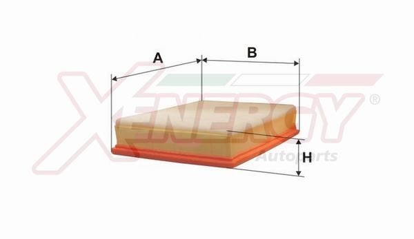 AP XENERGY Filtro de ar X1521692 Filtro de ar AP XENERGY Mercedes-Benz Classe E X1521692