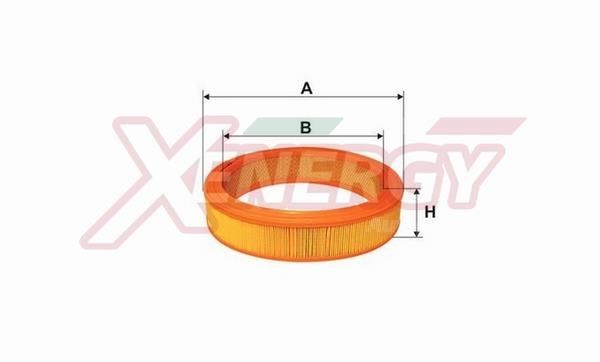 AP XENERGY Luchtfilter X1523102 AP XENERGY X1523102 Luchtfilterelement Volkswagen SANTANA originele