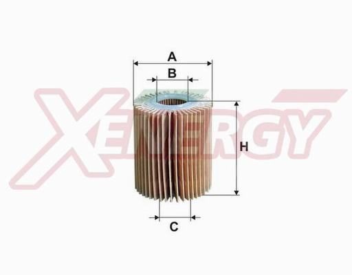 AP XENERGY Oljefilter X1524567 X1524567 AP XENERGY oljefilter Toyota C-HR