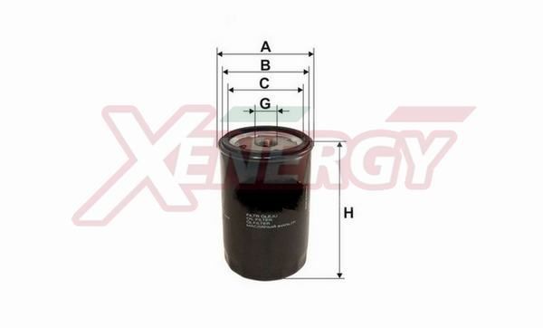 AP XENERGY Oil filter X156129 X156129 AP XENERGY oil filter for NISSAN PICK UP