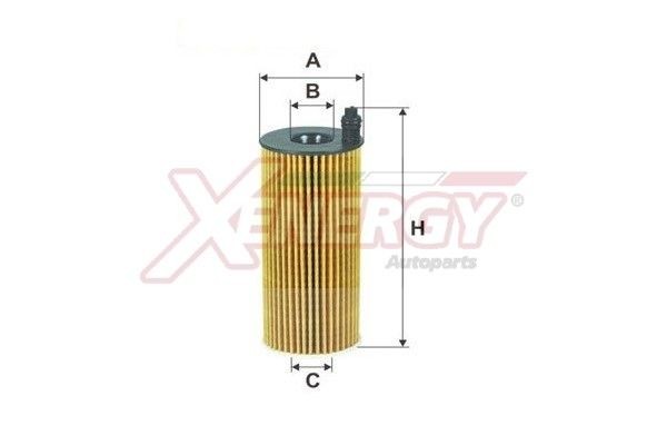 AP XENERGY Oljefilter X1596724 X1596724 AP XENERGY oljefilter TOYOTA VERSO S