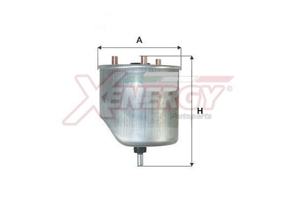 AP XENERGY Brændstof-filter X159746 Brændstoffilter AP XENERGY Peugeot 208 X159746