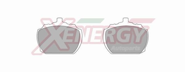 AP XENERGY Kit pastiglie freni X40053 AP XENERGY X40053 Kit pastiglie freni FORD Transit Mk1 Van (81E) 1.7 1300 Feuerw. (810000) 65 CV 1970