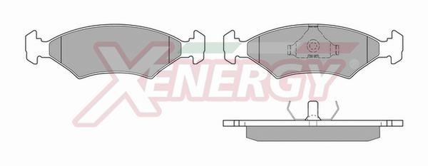 AP XENERGY Pastilhas de travão X40101 X40101 AP XENERGY Pastilha de freio Mazda baratos