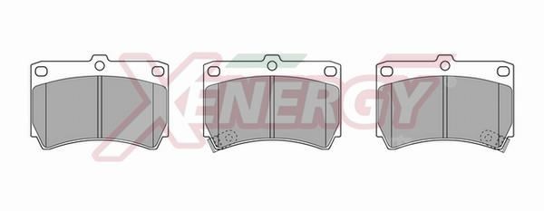 AP XENERGY Remblokken X40247 X40247 AP XENERGY Remblokken Mazda goedkoop