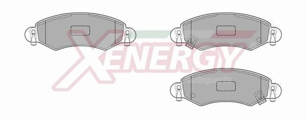 AP XENERGY Kit pastiglie freni X40737 X40737 Pastiglie freno sportive SUZUKI AP XENERGY costo