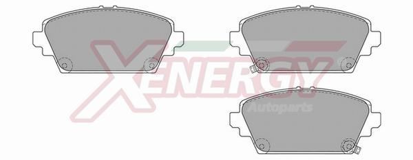 AP XENERGY Bromsbelägg X40769 X40769 AP XENERGY bromsbelägg HONDA CIVIC