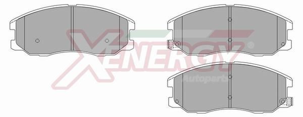 AP XENERGY Kit pastiglie freni X40995 X40995 Pastiglie dei freni AP XENERGY CHEVROLET ORLANDO costo