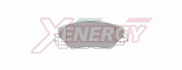 AP XENERGY Brzdové doštičky/platničky X41030 Brzdové doštičky / platničky AP XENERGY Toyota MR 2 X41030