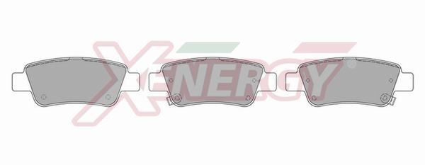 AP XENERGY Kit pastiglie freni X41051 X41051 AP XENERGY Pastiglie freno sportive catalogo
