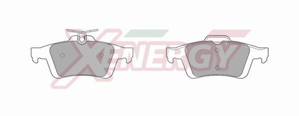 AP XENERGY Bromsbelägg X41062 X41062 AP XENERGY bromskloss MAZDA CX-5