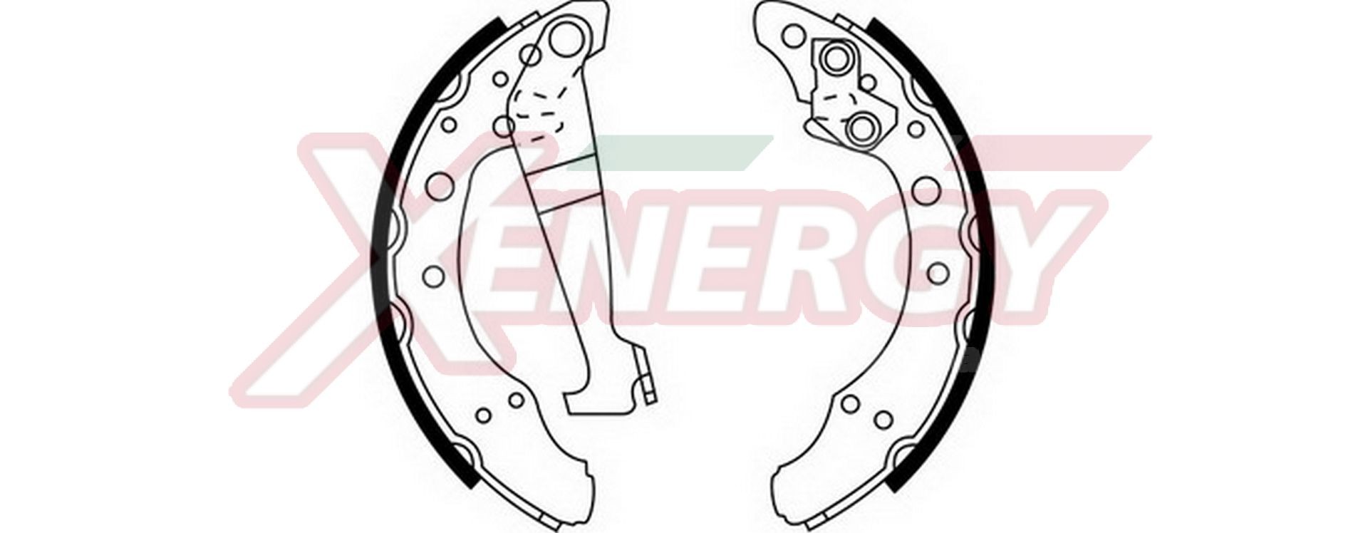 AP XENERGY Bremsbackensatz X50092 Bremsbackensatz für Trommelbremse AP XENERGY CADDY X50092 günstig