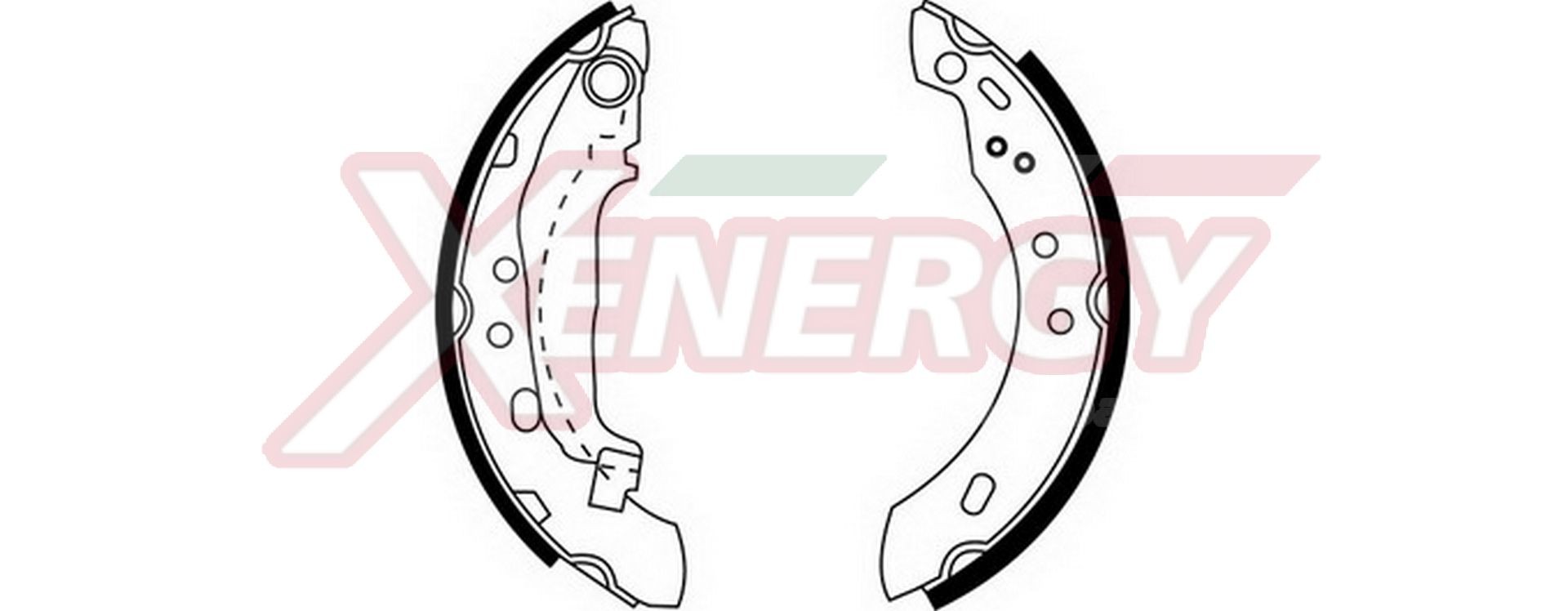 AP XENERGY Remschoenset X50246 Remschoenen NISSAN AP XENERGY X50246