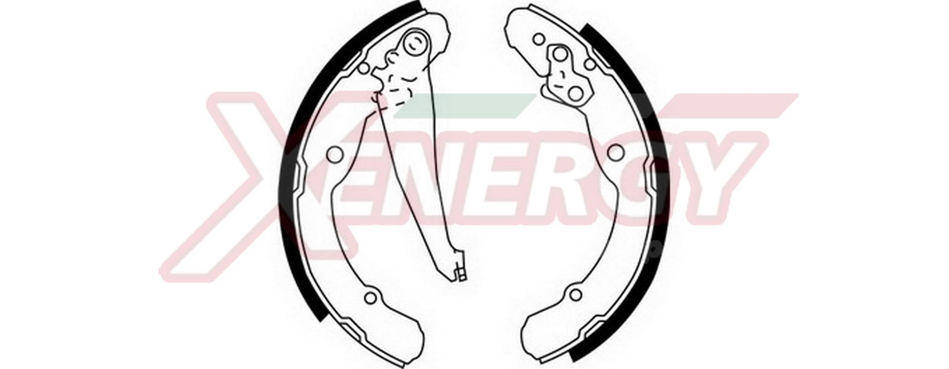 AP XENERGY Bremsbackensatz X50282 X50282 Bremsbeläge für Trommelbremsen VW CADDY AP XENERGY kaufen