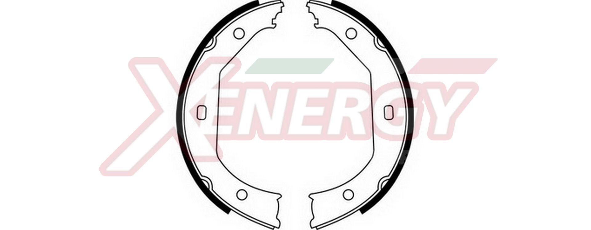 AP XENERGY Σετ σιαγόνων φρένων, χειρόφρενο X50351 X50351 Σιαγώνες χειροφρένου BMW Z4 AP XENERGY