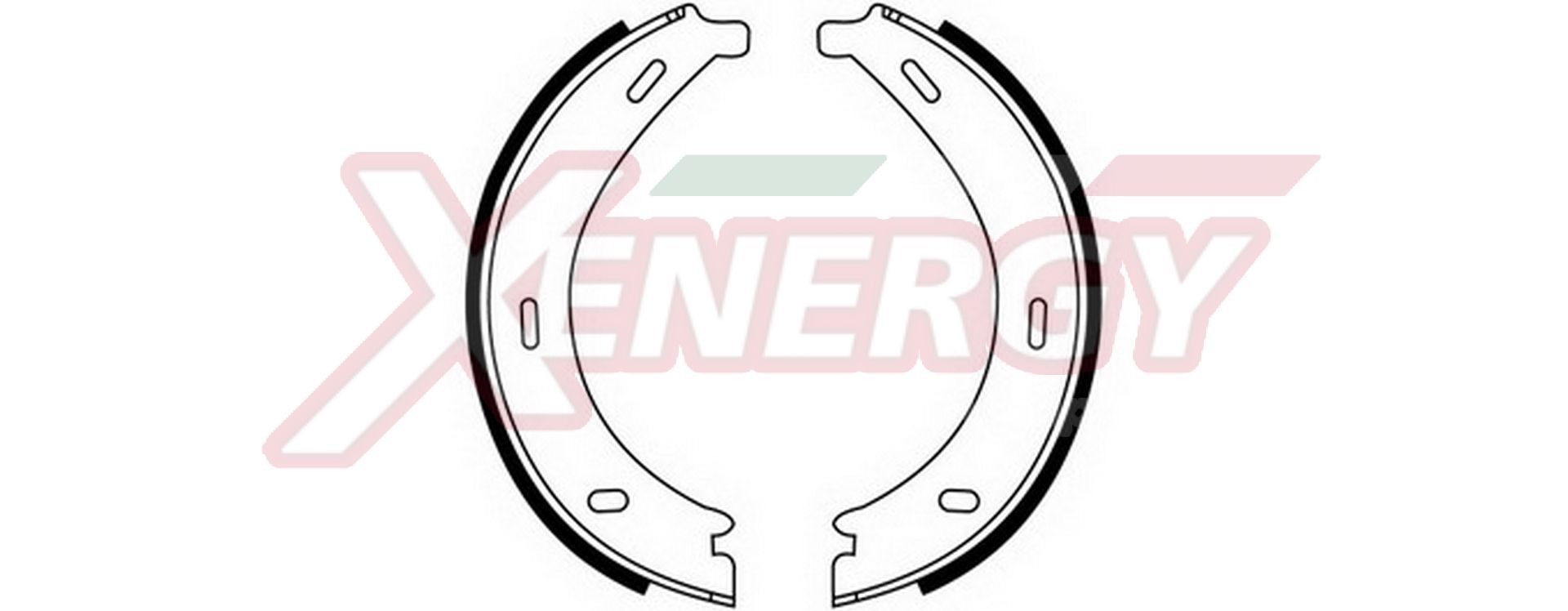 AP XENERGY Handbromsbackar X50358 X50358 AP XENERGY handbromsbackar MERCEDES-BENZ CLK