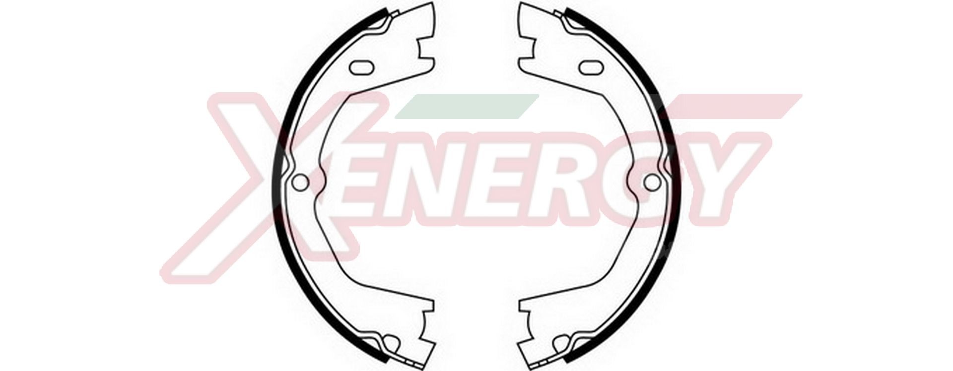 AP XENERGY Handbromsbackar X50388 X50388 AP XENERGY handbromsbelägg Fiat DUCATO