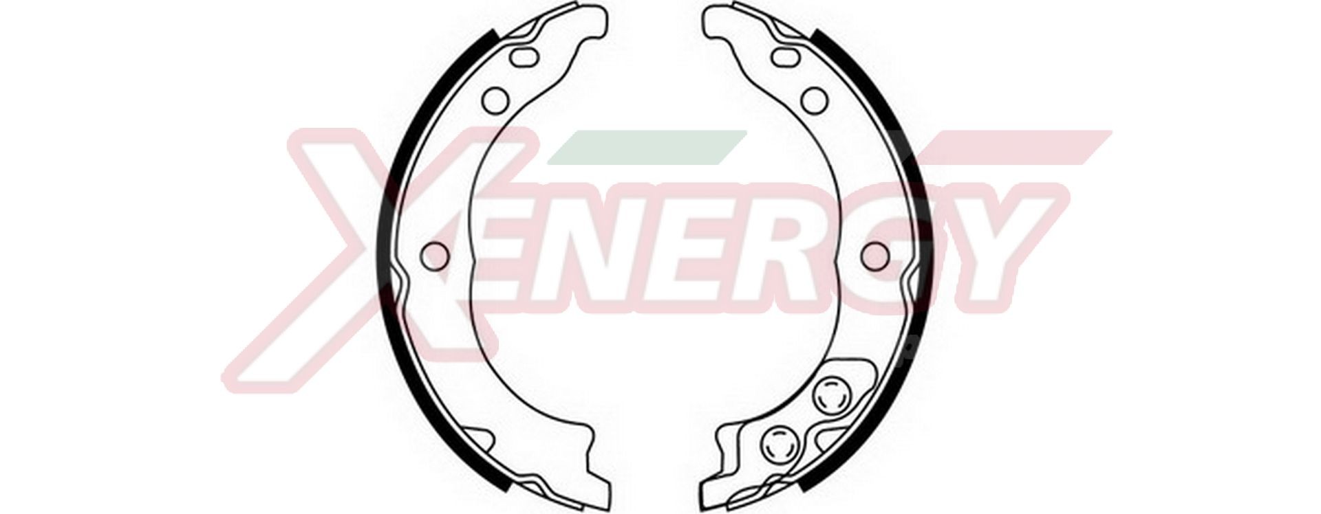 AP XENERGY Handbromsbackar X50445 X50445 AP XENERGY handbromsbackar FIAT DUCATO