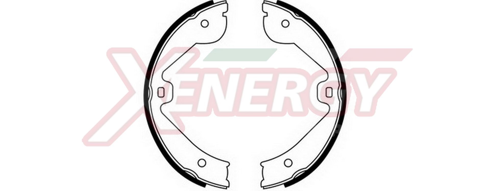 AP XENERGY Σετ σιαγόνων φρένων, χειρόφρενο X50491 Σιαγωνες φρενων AP XENERGY BMW Z4 X50491