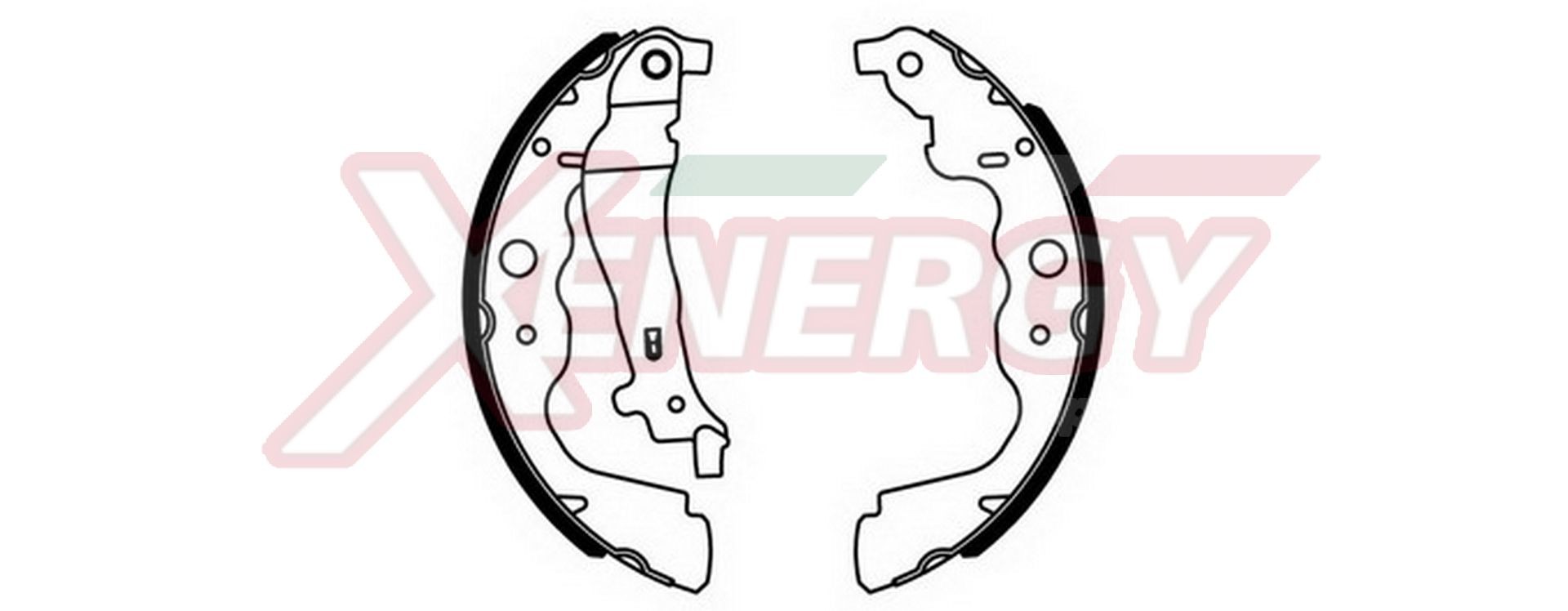 AP XENERGY Kit ganasce freni X50527 AP XENERGY X50527 Ganasce per freni a tamburo Mercedes Citan 415 prezzo