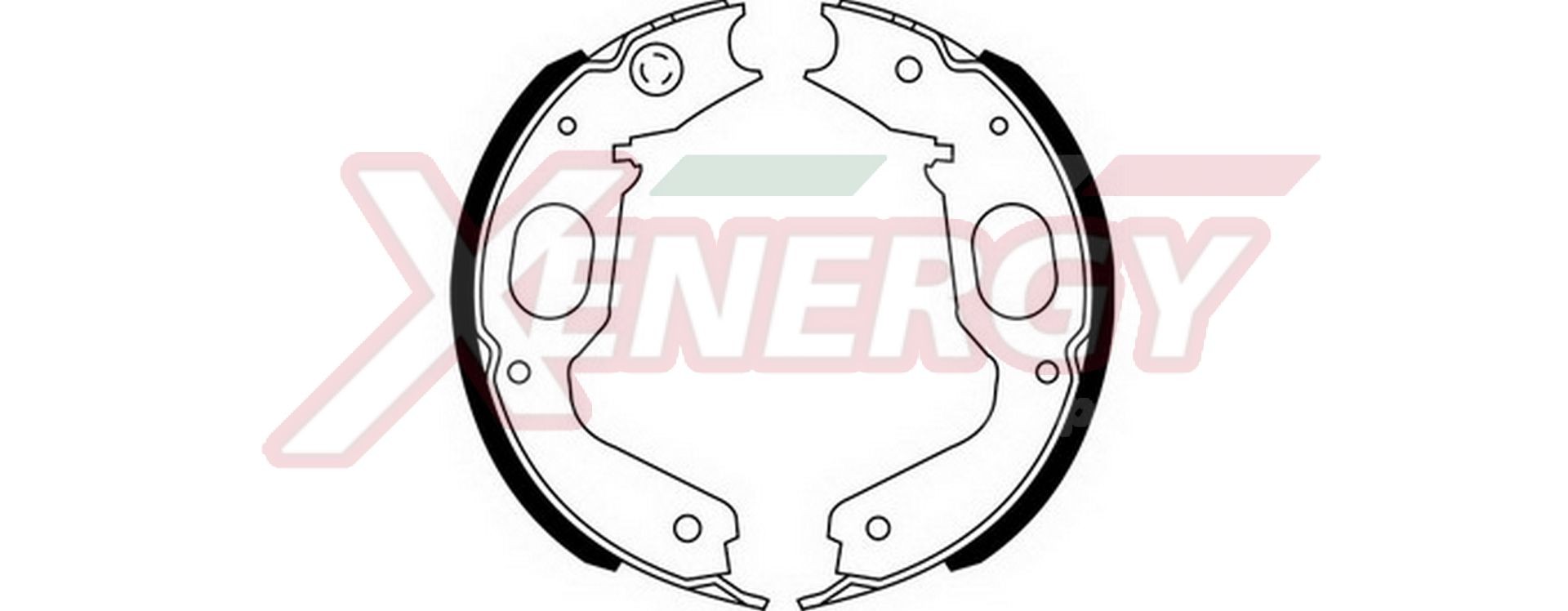 AP XENERGY Mâchoires de frein à main X50529 Garniture de frein à main AP XENERGY XC 90 X50529 pas cher