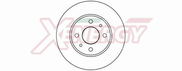 AP XENERGY Disco freno X601010 AP XENERGY X601010 Disco freno FIAT Elba Station Wagon 1.3 58 CV 1992