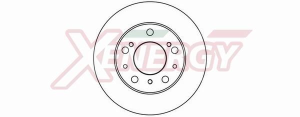 AP XENERGY Disco freno X601011 AP XENERGY X601011 Dischi freno sportivi J5 Van (290) prezzo