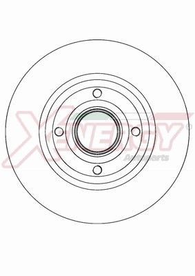 AP XENERGY Remschijf X601330 Nissan PATROL Remschijven set AP XENERGY X601330