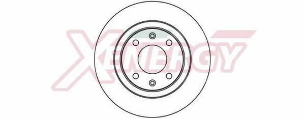 AP XENERGY Disco de travão X602064 X602064 AP XENERGY Discos de travão desportivos Citroën baratos