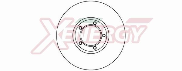 AP XENERGY Bremžu diski X602074 Bremžu diski AP XENERGY Volvo 940 X602074
