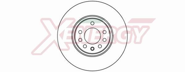 AP XENERGY Disco freno X602160 X602160 Dischi freno sportivi AP XENERGY Opel