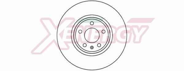 AP XENERGY Bremseskive X602180 X602180 Bremseskiver AP XENERGY AUDI A6