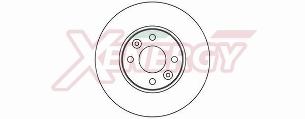AP XENERGY Δισκόπλακα X602199 Δισκόπλακα AP XENERGY DACIA X602199