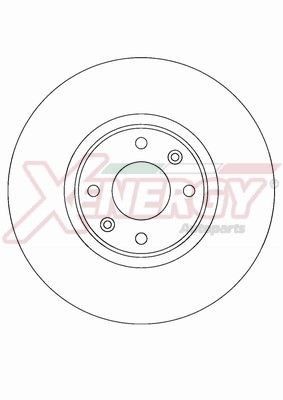 AP XENERGY Disco de travão X602307 AP XENERGY Discos de travão desportivos CITROËN X602307