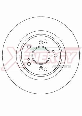 AP XENERGY Brake disc X602473 X602473 AP XENERGY performance brake discs HONDA
