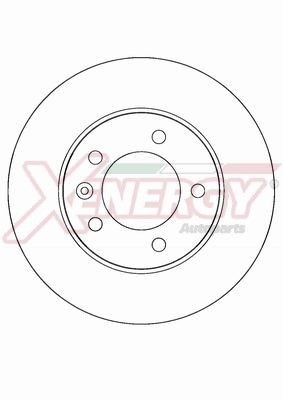 AP XENERGY Disque de frein X602719 X602719 Disques de frein AP XENERGY RENAULT KADJAR