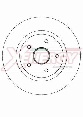 AP XENERGY Brake disc X602721 X602721 AP XENERGY brake discs for RENAULT KADJAR