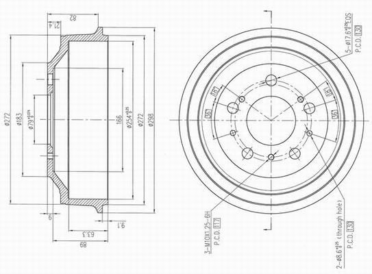 AP XENERGY Bęben hamulcowy X654162 AP XENERGY Bębny X654162 ocena