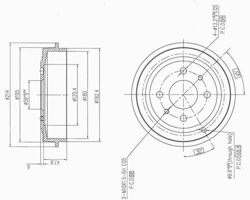 AP XENERGY Tamburo freno X654398 AP XENERGY X654398 Coppia tamburi freno Ford KA RU8 originale prezzo