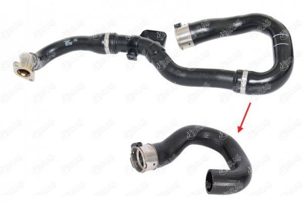 IBRAS Ladeluftslange 21347 21347 Intercooler slange OPEL ANTARA IBRAS