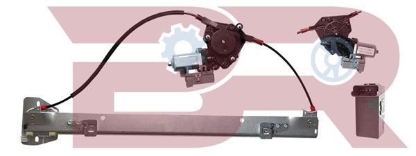 BOTTO RICAMBI Fönsterhiss BRCA4135 BRCA4135 BOTTO RICAMBI fönsterhiss CITROЁN BERLINGO