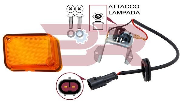 BOTTO RICAMBI Küljevalgustus BREL9235 BREL9235 Suunatuled PEUGEOT 308 BOTTO RICAMBI