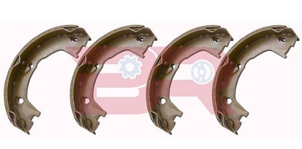 BOTTO RICAMBI Handbrake shoes BRFR2568 SKODA FABIA BOTTO RICAMBI handbrake BRFR2568