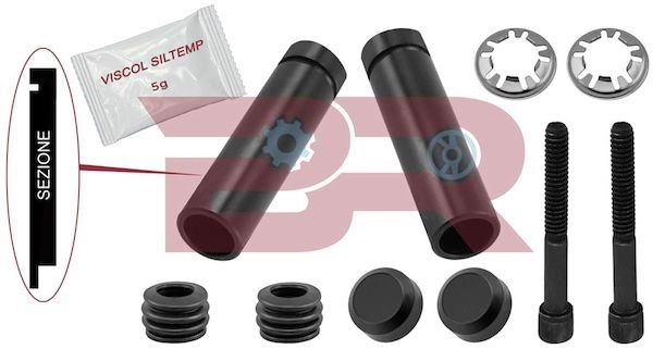 BOTTO RICAMBI Reparatieset, remklauw BRFR5416 BRFR5416 Remklauw reparatieset BOTTO RICAMBI MERCEDES-BENZ T2