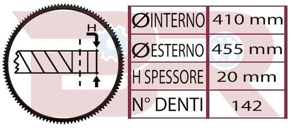 BOTTO RICAMBI Tannkrans, svinghjul BRM2780 Enkelmasse svinghjul BOTTO RICAMBI BMW X5 BRM2780