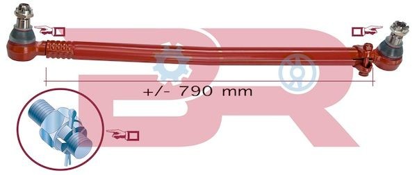 BOTTO RICAMBI Tirante trasversale BRST1326 BRST1326 Tirante sterzo HONDA BOTTO RICAMBI costo