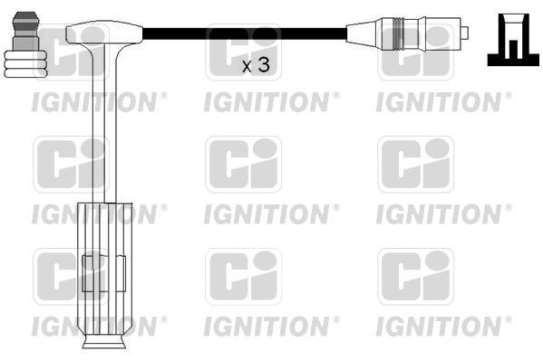 QUINTON HAZELL Tennplugg kabelsett XC1181 QUINTON HAZELL XC1181 Tennpluggkabler SSANGYONG Korando IV SUV (C300) billige