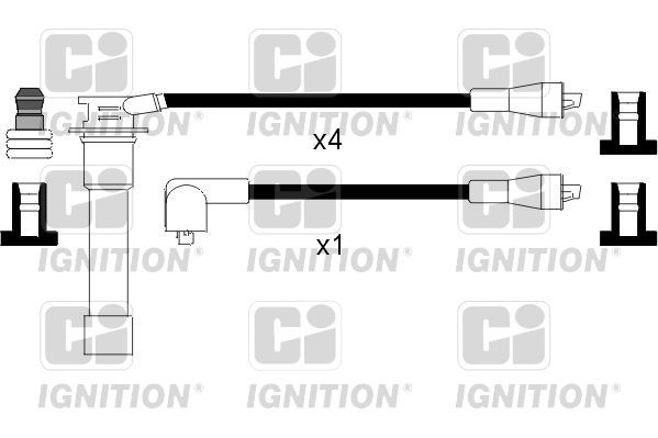 QUINTON HAZELL Süütesüsteemikomplekt XC446 QUINTON HAZELL XC446 Süütesüsteemikomplekt