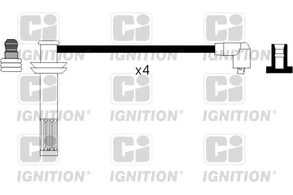 QUINTON HAZELL Tennplugg kabelsett XC544 QUINTON HAZELL XC544 originale Tennpluggkabler VOLVO 140 pris